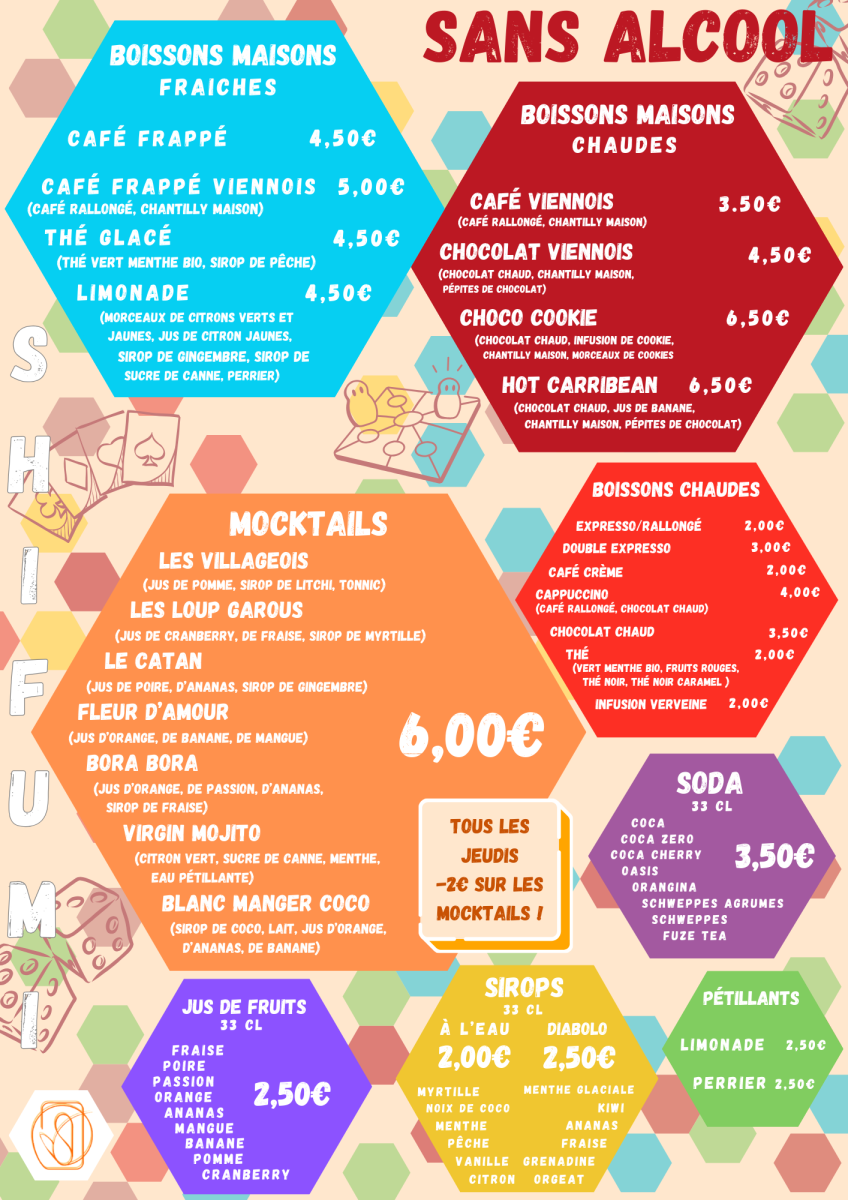 Bar avec boissons sans alcool ouvert la semaine et le weekend à la teste de buch
